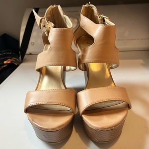 Guess Leather wedges
